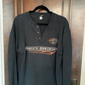 Vintage Harley Davidson Long Sleeve Tee